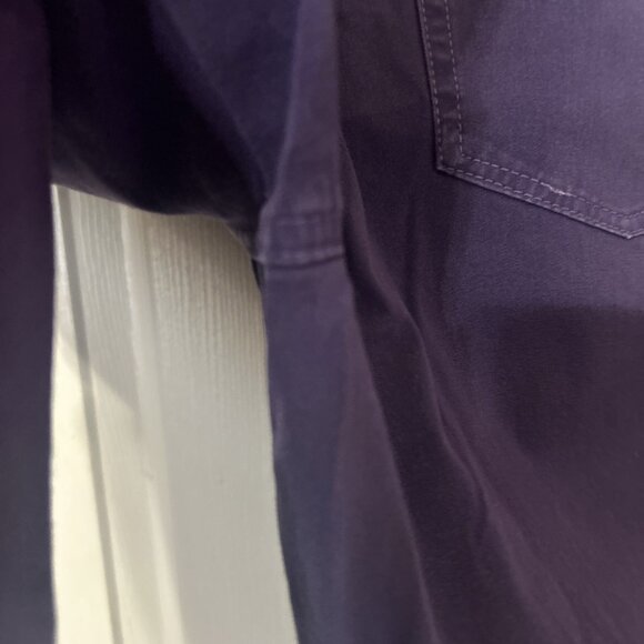 EIC Fabrizio Gianni Purple Straight Mid Rise Jeans Size 10 - Picture 5 of 5